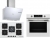 Bosch Beyaz Ankastre Set PNQ7B2P30O + HUA736EV0T + DWK67PJ20T