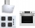Bosch Beyaz Ankastre Set POP7C2P30O + HUA736EV0T + DWK67PJ20T