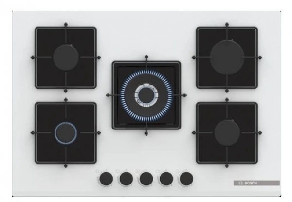 Bosch Beyaz Ankastre Set PNQ7B2P30O + HUA717BV0T + DWK63PJ20T