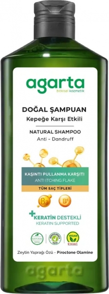 Agarta Doğal Kepeğe Karşı 400 ml Şampuan