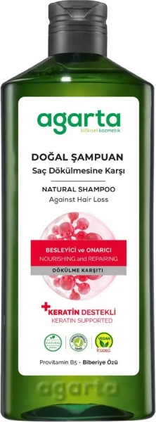 Agarta Doğal Saç Dökülmesine Karşı 400 ml Şampuan