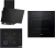 Bosch Siyah Set 314 Ankastre Set POP6C6P31O + HBF512BB1T + DWK63PJ60T