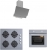 Esty Gri Ankastre Set ACO5335S01 + AEF6601S04 + 3480