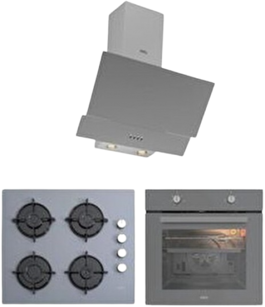 Esty Gri Ankastre Set ACO5335S01 + AEF6601S01 + 3480