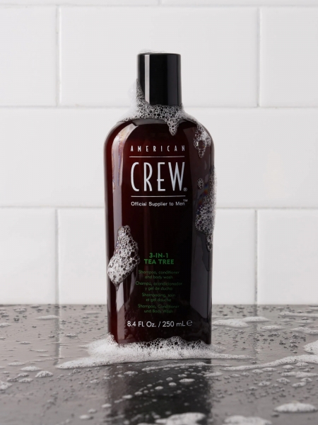 American Crew 3 in 1 Tea Tree 250 ml 3'ü 1 Arada