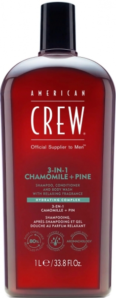 American Crew Chamomile & Pine 1000 ml 3'ü 1 Arada