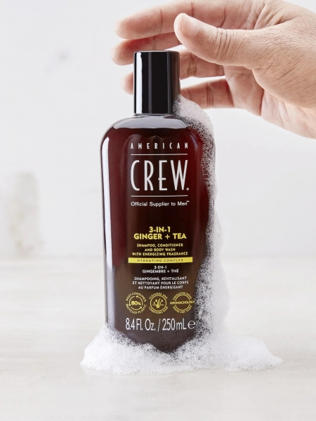 American Crew Ginger & Tea 250 ml 3'ü 1 Arada