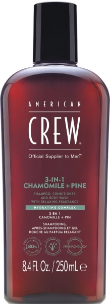 American Crew Chamomile & Pine 250 ml 3'ü 1 Arada