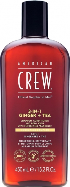 American Crew Ginger & Tea 450 ml 3'ü 1 Arada