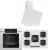Ferre Steam Plus 75 Beyaz Ankastre Set SS036 + QEP64CB + D078