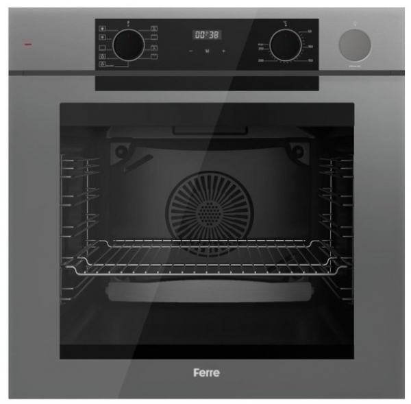 Ferre Steamart-Fryart Gri Ankastre Set SS038 + QEP64CPR + D079