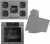 Ferre  Steamart-Fryart Gri Ankastre Set SS038 + QEP64CPR + D079