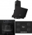 Ferre Steam Plus 75 Siyah Ankastre Set RS035 + QEP64CS + D063-SA