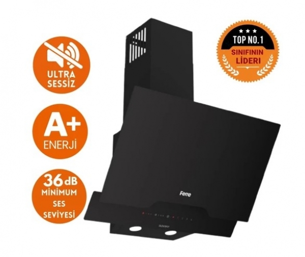 Ferre Siyah Ankastre Set SC405-WFA + XE64CS + D063-SA