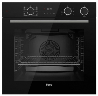 Ferre Siyah Ankastre Set SC405-WFA + XE64CS + D063-SA