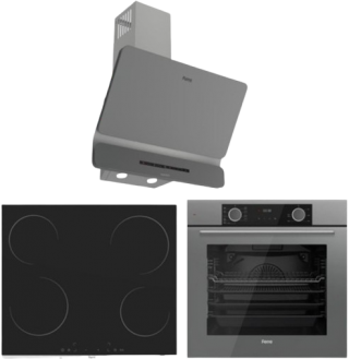 Ferre Fryart Fusion Gri Ankastre Set MS261 + XE63CPR + D082-SA