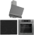 Ferre Fryart Fusion Gri Ankastre Set MS261 + XE63CPR + D082-SA