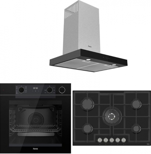 Ferre Steam Plus 75 Ankastre Set ED035 + QEP64CS + D100
