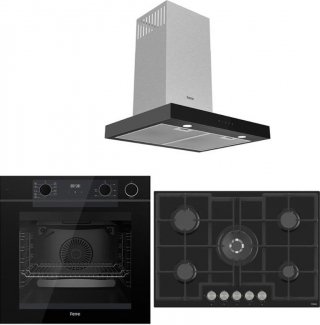 Ferre Steam Plus 75 Ankastre Set ED035 + QEP64CS + D100
