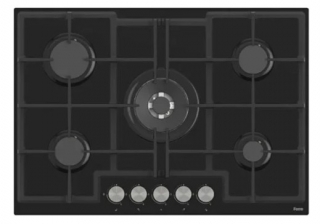 Ferre Steam Plus 75 Siyah Ankastre Set ED035 + QEP64CS + D023
