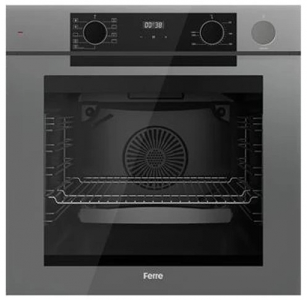 Ferre Steam Plus 75 Gri Ankastre Set RS038 + QEP64CPR + D065-SA