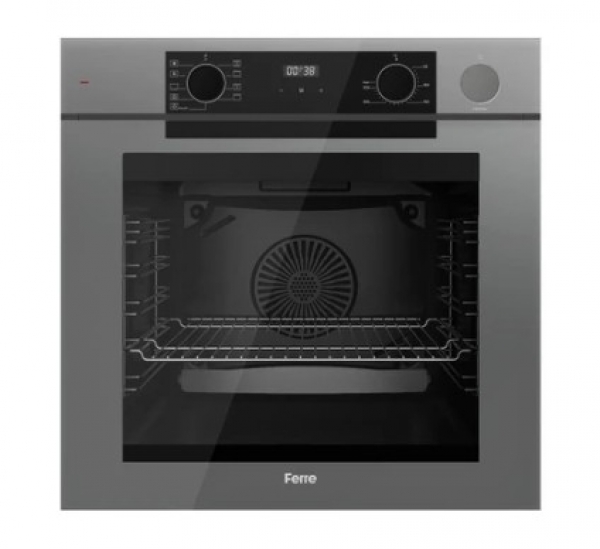 Ferre Steamart Gri Ankastre Set SS208 + QEP64CPR + D082-SA