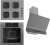 Ferre Steamart Gri Ankastre Set SS208 + QEP64CPR + D082-SA