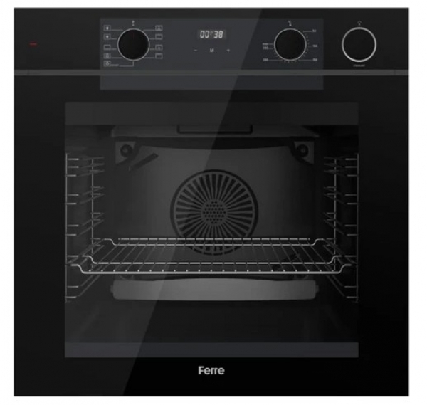 Ferre Fryart Siyah Ankastre Set ED075 + QEP64CS + D080-SA