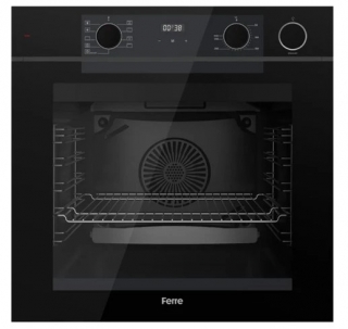 Ferre Fryart Siyah Ankastre Set ED075 + QEP64CS + D080-SA