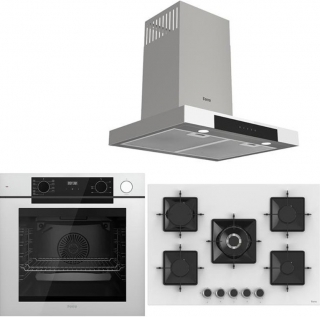 Ferre Steam Plus 75 Ankastre Set SS036 + QEP64CB + D101