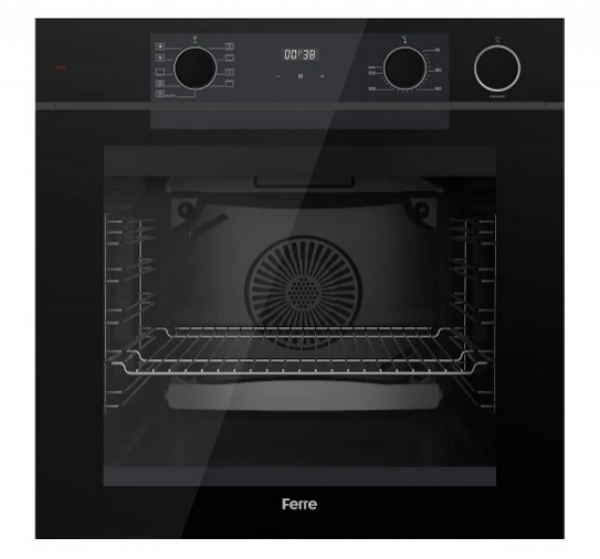 Ferre Steamart-Fryart Siyah Ankastre Set SC405-WFA + QEP64CS + D063