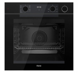 Ferre Steamart-Fryart Siyah Ankastre Set SC405-WFA + QEP64CS + D063