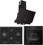Ferre Fryart&silentart Siyah Ankastre Set ED075 + QEP64CS + D063-SA