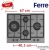 Ferre Gri Ankastre Set ED078 + XE64CPR + D088