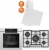 Ferre Steam Plus 75 Beyaz Ankastre Set ED036 + QEP64CB + D078