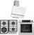 Ferre Steamart NT Beyaz Ankastre Set NT 026 + XE64CB + D081