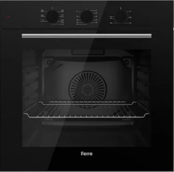 Ferre Notoria Siyah Ankastre Set MS261 + QBL62CS + D063-SA
