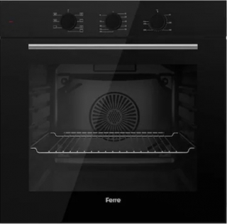 Ferre Notoria Siyah Ankastre Set MS261 + QBL62CS + D063-SA