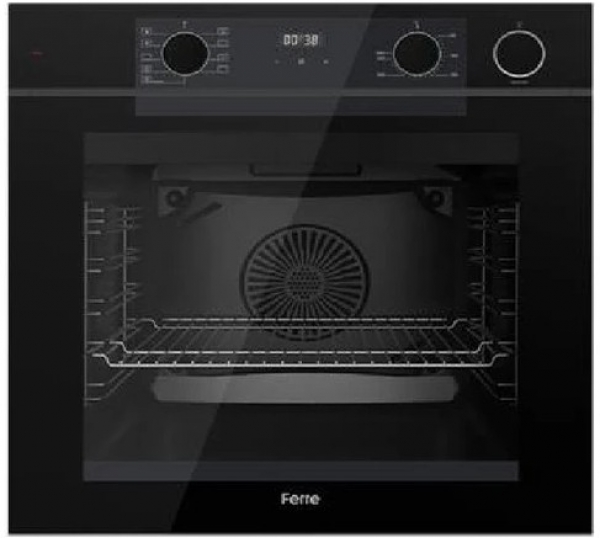 Ferre Fryart-Steam Siyah Ankastre Set SC405 + QEP64CS + S FMM 600