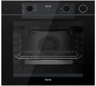 Ferre Fryart-Steam Siyah Ankastre Set SC405 + QEP64CS + S FMM 600