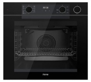 Ferre Fryart-Steam Siyah Ankastre Set SC405-WFA + QEP64CS + D086