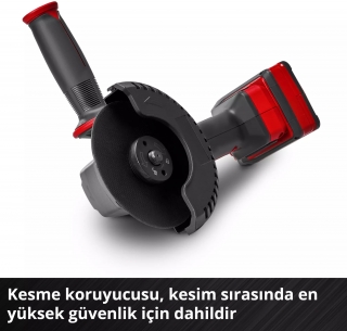 Einhell TP-AG 18/125 CE Q LI 1x4.0Ah Avuç Taşlama