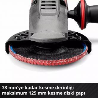 Einhell TP-AG 18/125 F LI BL 4.0Ah Avuç Taşlama