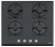 Franke Siyah Ankastre Set FHNS 604 4G BK C + FSL 86 H BK + Fbfe Bk Matt A52
