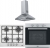 Franke İnox Ankastre Set FHNL 604 4G X E + FSL 82 H XS + FDL 6065 XS