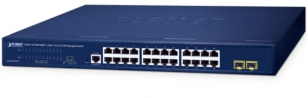 Planet PL-GS-4210-24T2S Yönetilebilir Switch