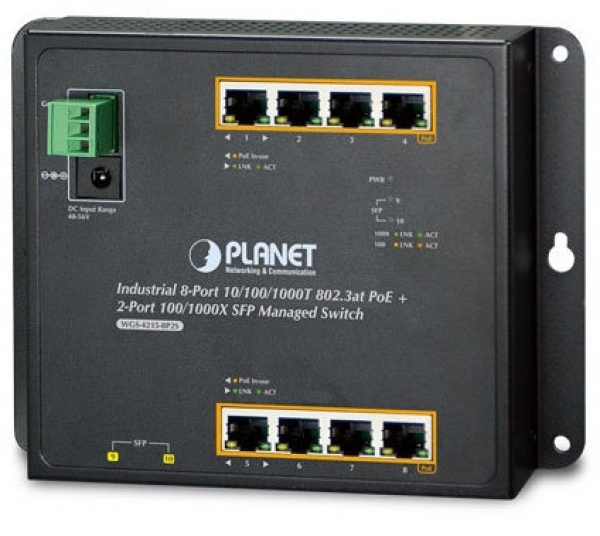 Planet PL-WGS-4215-8P2S Yönetilebilir Switch