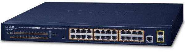 Planet PL-GS-4210-24P2S Yönetilebilir Switch