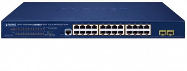 Planet PL-GS-4210-24P2S Yönetilebilir Switch