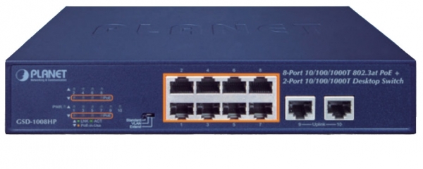 Planet PL-GSD-1008HP Switch